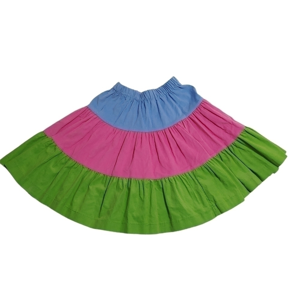 Girls multi colored boutique skirt